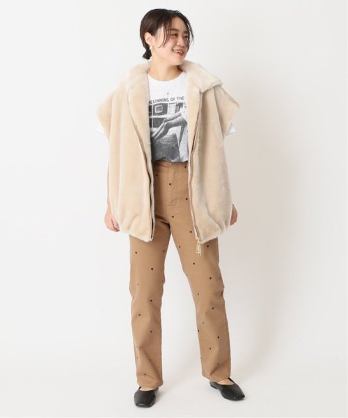 ハートエンブロイダリー パンツ◆