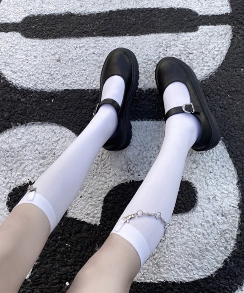 セール10 Off チェーン付け可愛い靴下 韓国ファッション Aimoha アイモハ Aimoha D Fashion セール10 Off チェーン付け可愛い靴下 韓国ファッション Aimoha アイモハ Aimoha D Fashion