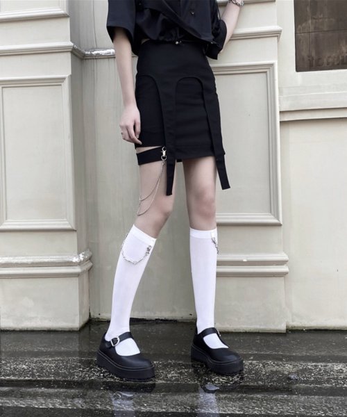 セール チェーン付け可愛い靴下 韓国ファッション Aimoha アイモハ Aimoha D Fashion