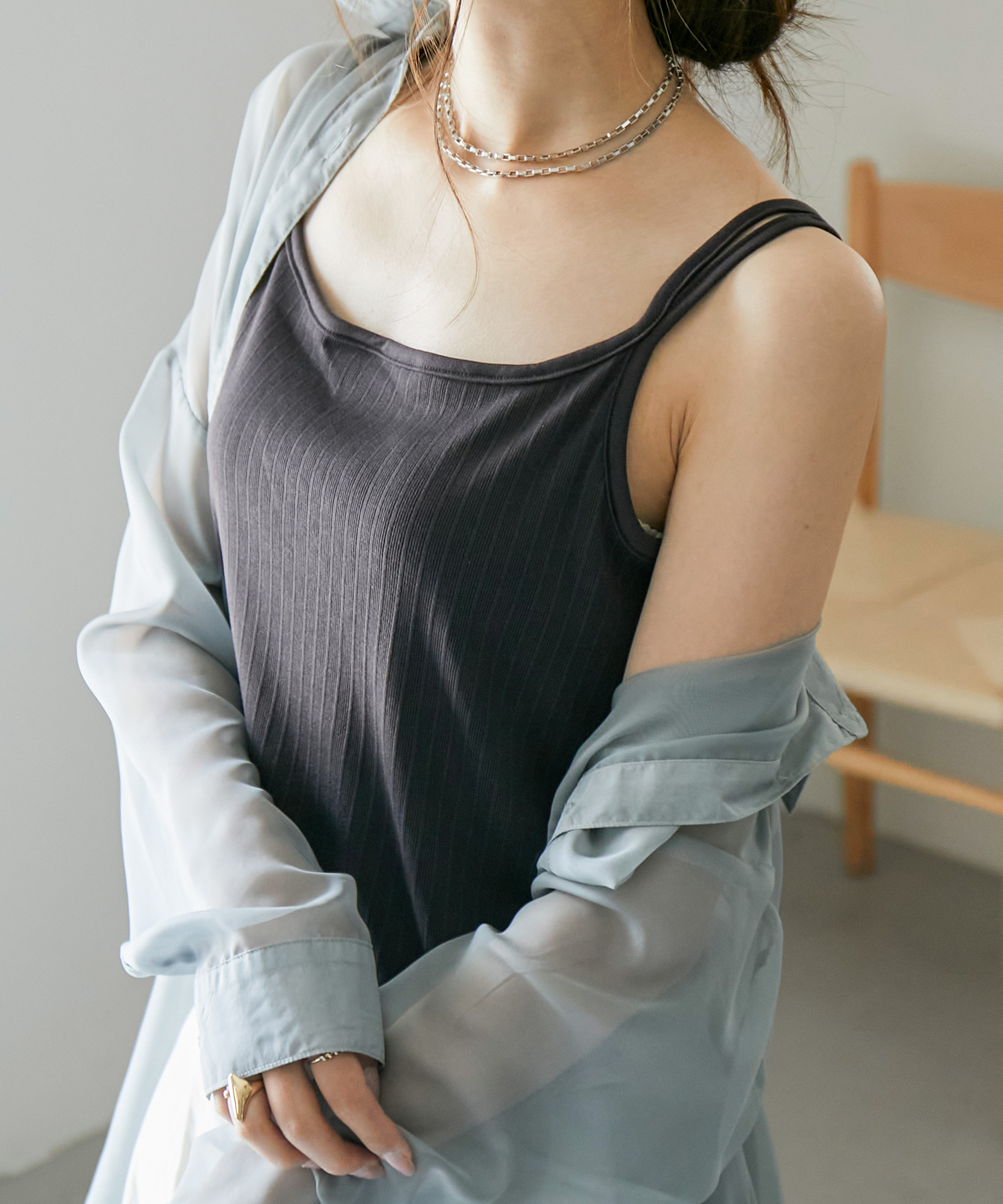 ファッションレター Fashion Letter ランダムリブバッククロス