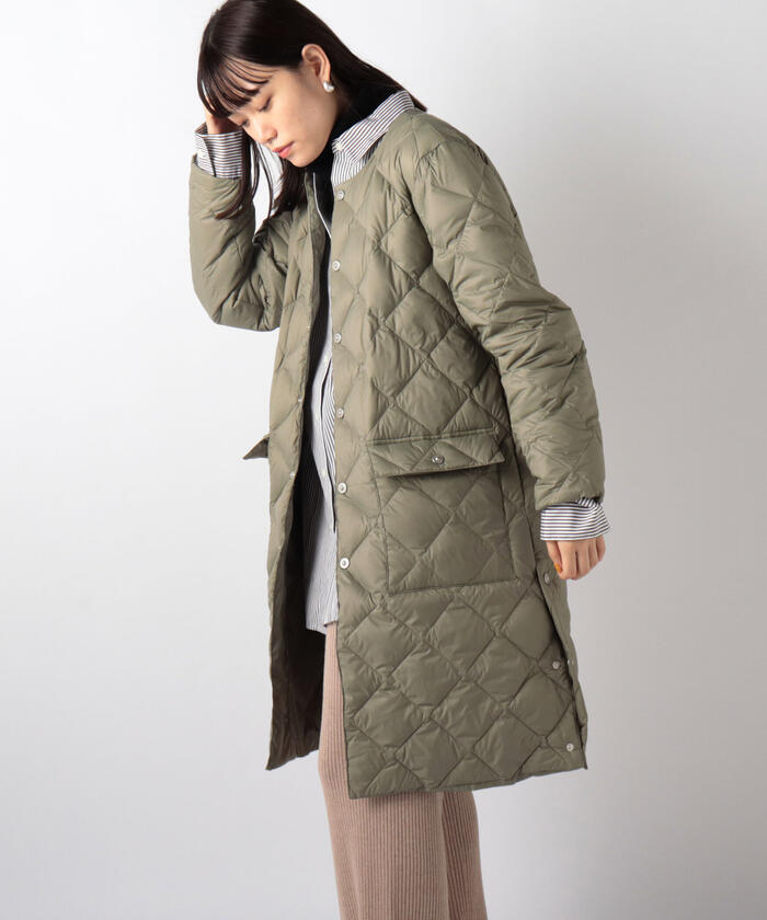 セール 20%OFF】【TAION/タイオン】別注キルティングダウン [WEB