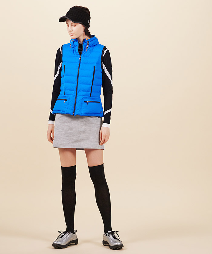 再再再値下げ美品！ランバンスポール　パンツXL 黒ブラック ランバン スポール LANVIN SPORT ソフトラメニーハイソックス