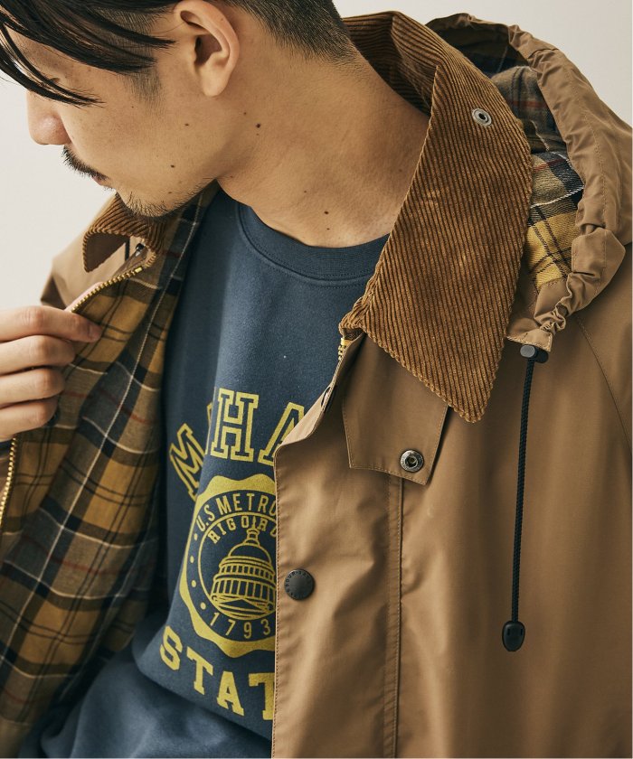 BARBOUR / バブアー 別注 TRANSPORT HOODED   フォー
