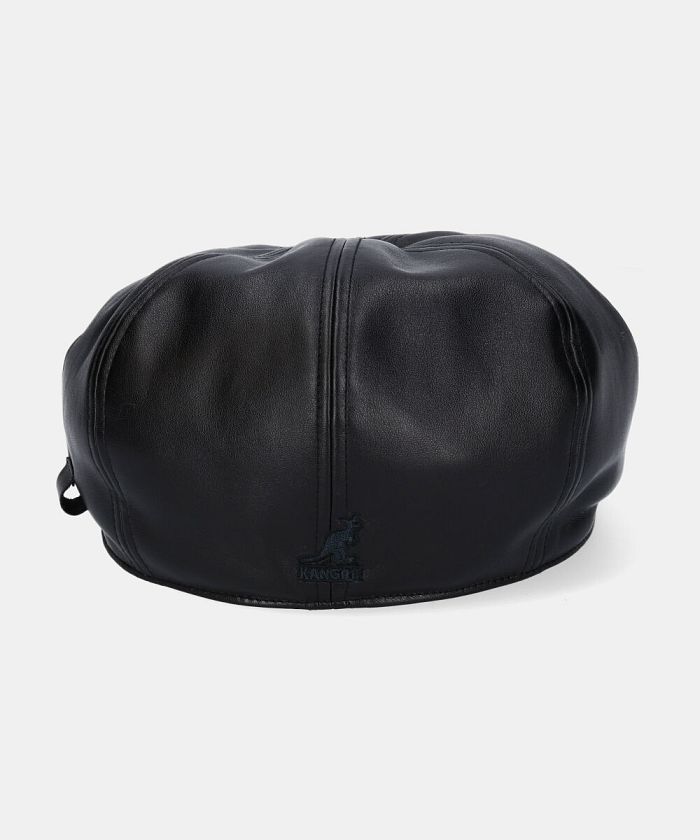 KANGOL FAUX LEATHER CAP サイズL BLACK セール 40%OFF】カンゴール KANGOL KANGOL Faux Leather Cap