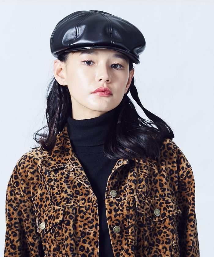 KANGOL FAUX LEATHER CAP サイズL BLACK Faux Leather Cap by Kangol – Levine Hat Co.