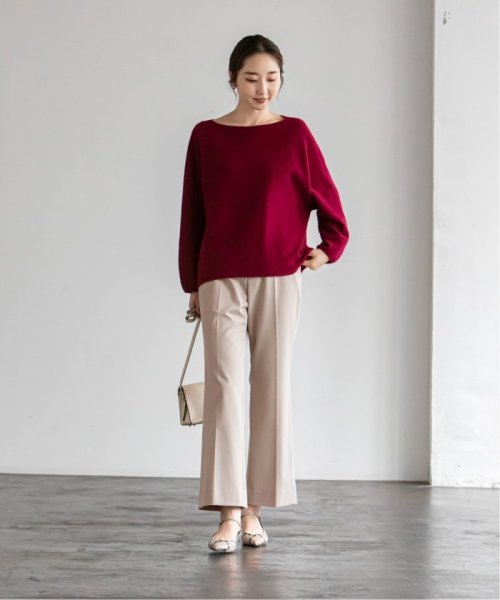 2WAYストレッチクロップドストレートパンツ◆