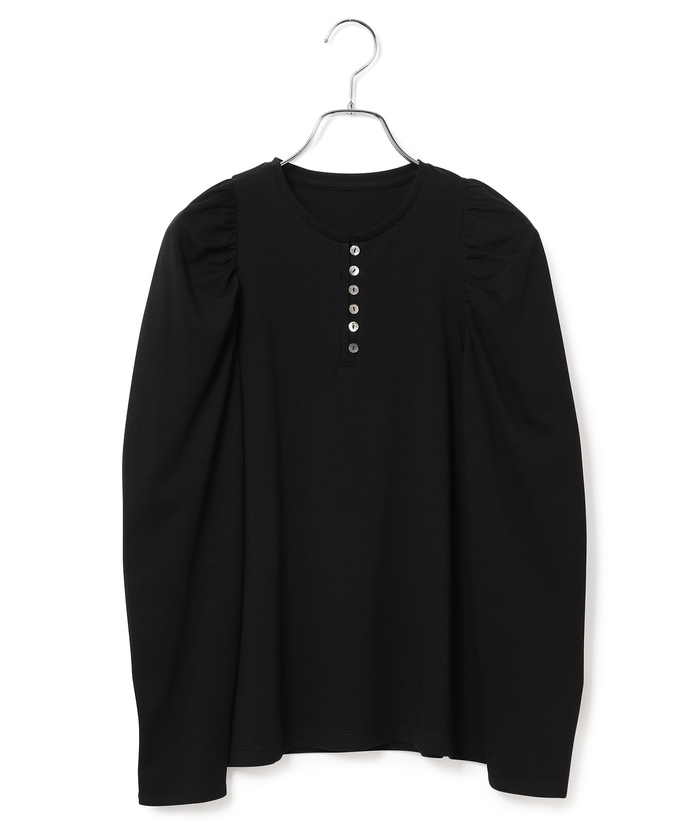セール 20%OFF】フロントボタンパフスリーブTEE(504179317