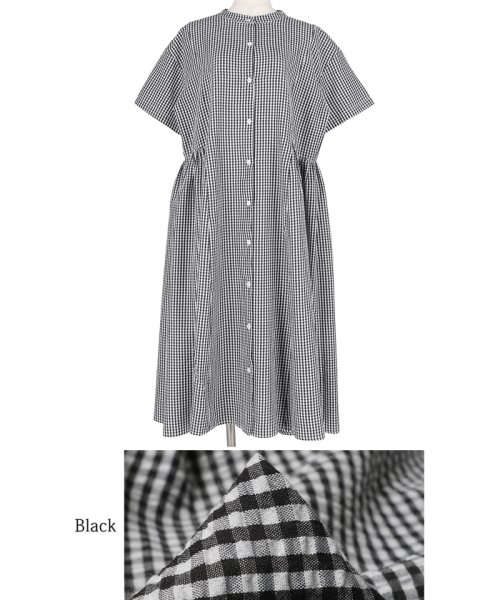 セール 33 Off ギンガムチェックシャツワンピース コカ Coca D Fashion
