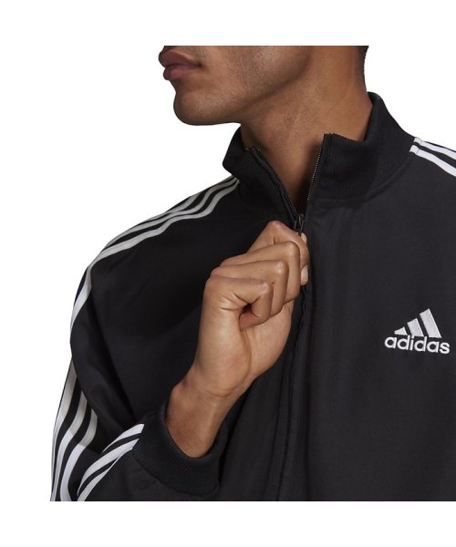 セール 28 Off アディダス メンズ エアロレディ エッセンシャルズ 3ストライプス トラックスーツ Aeroready Essentials Regular Fit 3 S アディダス Adidas D Fashion