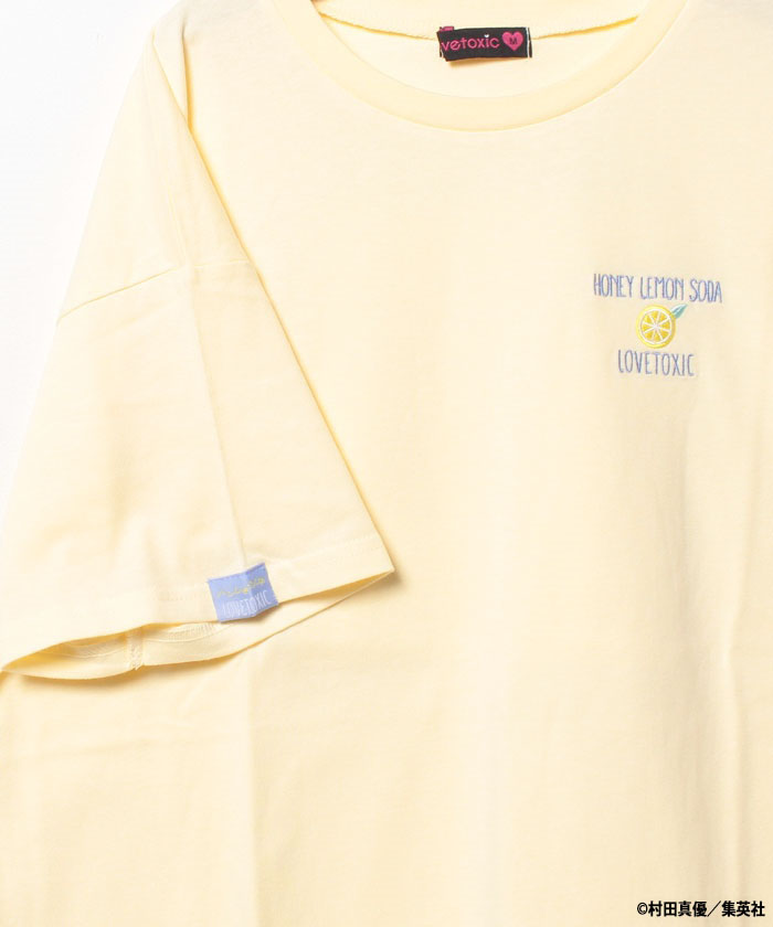 セール】【ハニーレモンソーダ】バックフォトプリントTシャツ