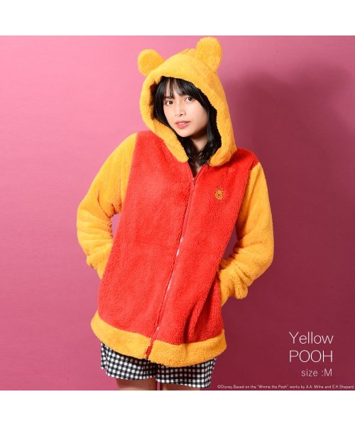 クーポン Disney ディズニー キャラクターズ 両面ボア耳付き ボア Zipパーカー ルヴニール Revenil D Fashion クーポン Disney ディズニー キャラクターズ 両面ボア耳付き ボア Zipパーカー ルヴニール Revenil D Fashion