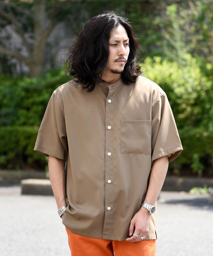 [24SS] ノルディ★COLOR BLOCK WOVEN WARM-UP★ウォーム アップ ノルディ NERDY COLORBLOCK WOVEN WARM-UP （KHAKI） カラー
