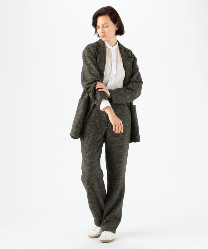 セール 30%OFF】ネップツイード コートジャケット(504189576 セール 30%OFF】ネップツイード コートジャケット(504189576