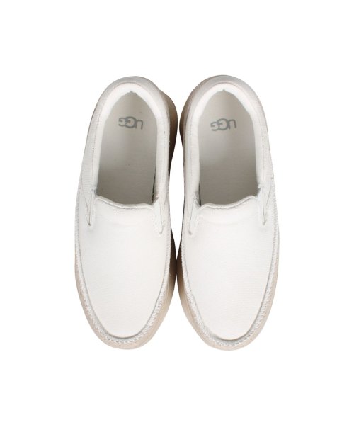 UGG アグ マリン スニーカー スリッポン レディース 厚底 MARIN SLIP ON ホワイト 白 1117968(503845777) アグ (UGG) - d fashion UGG アグ マリン スニーカー スリッポン レディース 厚底 MARIN SLIP ON ホワイト 白 1117968(503845777) アグ (UGG) - d fashion