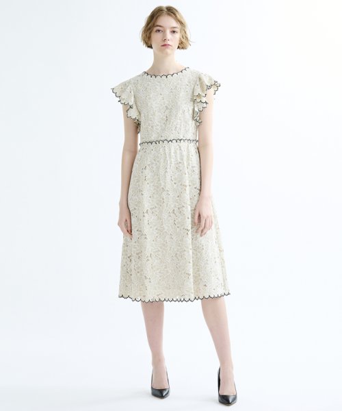スカラップレースワンピース ランバンオンブルー Lanvin En Bleu D Fashion スカラップレースワンピース ランバンオンブルー Lanvin En Bleu D Fashion