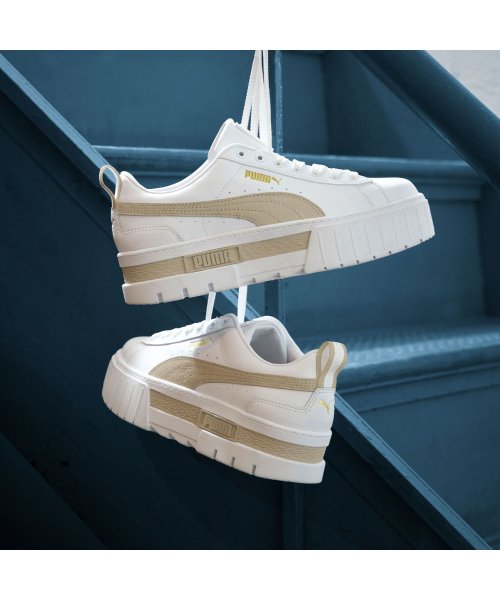 PUMA プーマ スニーカー レディース メイズ レザー ウィメンズ 厚底
