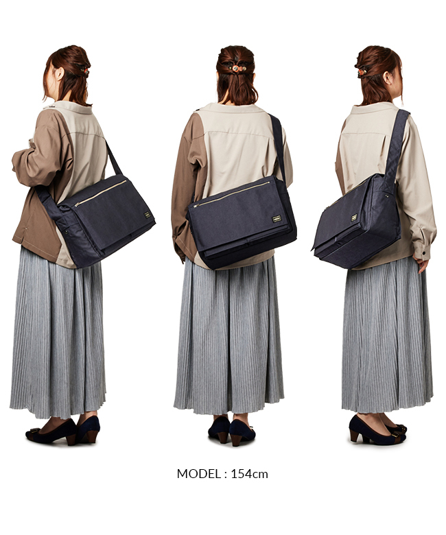 PORTER スモーキーショルダーバッグブラック できる PORTER スモーキーショルダーバッグブラック できる