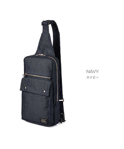 吉田カバン ポーター スモーキー ボディバッグ ワンショルダーバッグ メンズ レディース Porter 592 ポーター Porter D Fashion