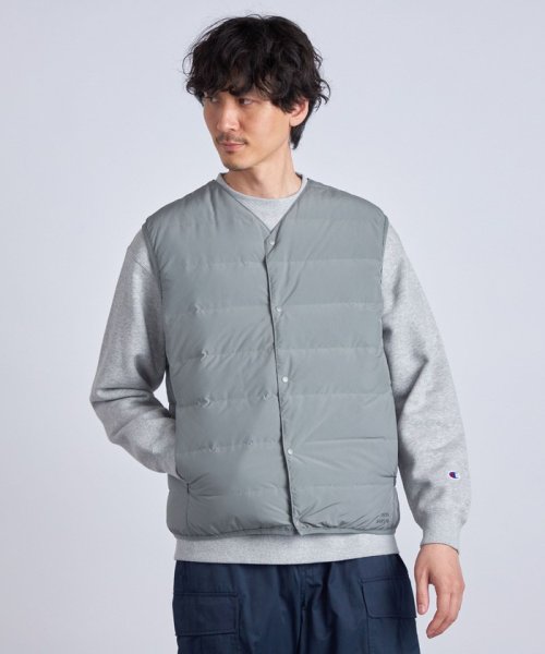 SHIPS any別注】TAION: リバーシブル ステッチレス インナー ダウンベスト◇(504198434) | シップス エニィ メンズ(SHIPS any MENS) - d fashion SHIPS any別注】TAION: リバーシブル ステッチレス インナー ダウンベスト◇(504198434) | シップス エニィ メンズ(SHIPS any MENS) - d fashion