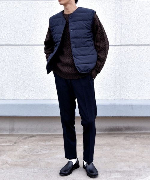 SHIPS any別注】TAION: リバーシブル ステッチレス インナー ダウンベスト◇(504198434) | シップス エニィ メンズ(SHIPS any MENS) - d fashion SHIPS any別注】TAION: リバーシブル ステッチレス インナー ダウンベスト◇(504198434) | シップス エニィ メンズ(SHIPS any MENS) - d fashion