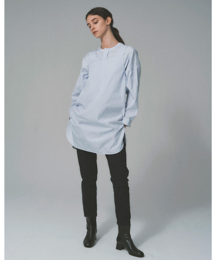 GALERIE VIE コットンブロード セパレートチュニックシャツ