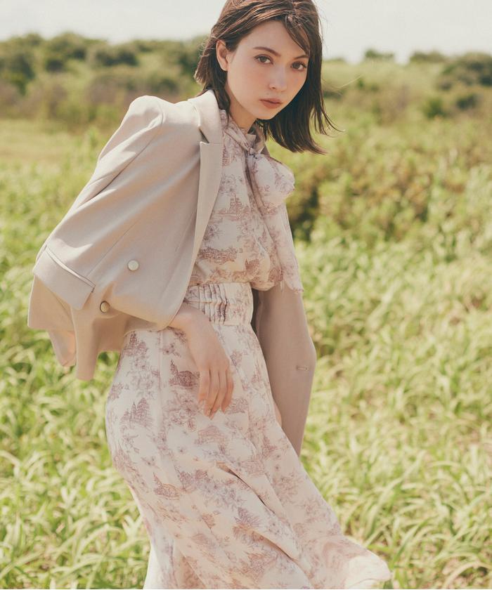セール 50%OFF】トワルドジュイプリントスカート(504114375