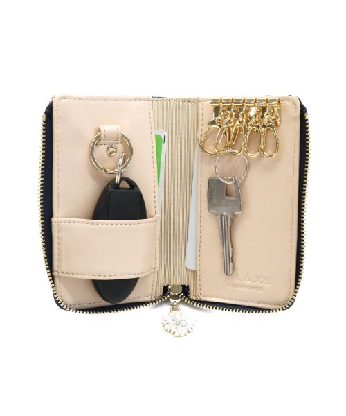 ポール ジョー アクセソワ キーケース Paul Joe Accessoires クリゼンテームプリント スマートキー 花柄 Pja W246 ポール ジョー アクセソワ Paul Joe Accessoires D Fashion