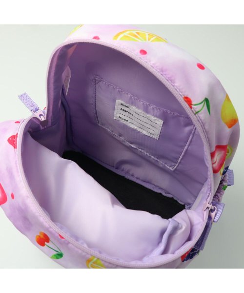 子供服 Kids Foret キッズフォーレ フルーツ 宇宙柄撥水加工リュック S L B キッズフォーレ Kids Foret D Fashion