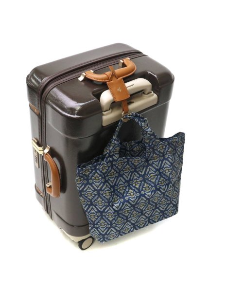 最新情報 ラッキーハウスハント スーツケース キャスターストッパー付 ダブルホイール エコバッグ付き 約1~3泊向け 機内持ち込み可能 ノートル  06881 54