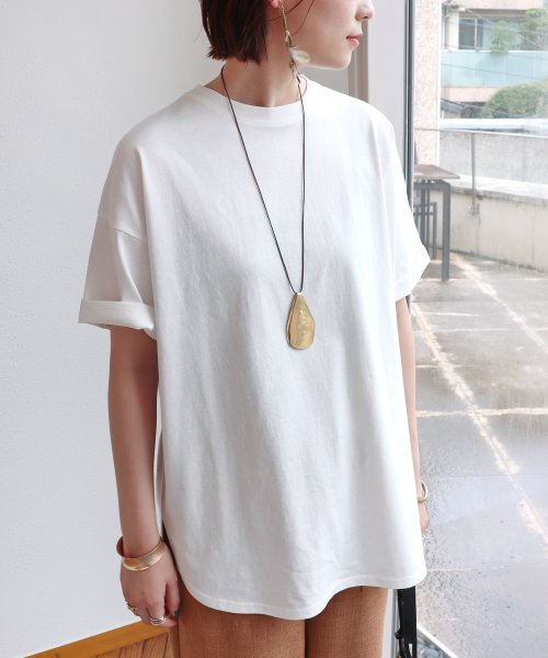 セール】USAコットン汗染み防止オーバーサイズ半袖Tシャツ(504166870) | アンドミー(and Me...) - d fashion セール】USAコットン汗染み防止オーバーサイズ半袖Tシャツ(504166870) | アンドミー(and Me...) - d fashion