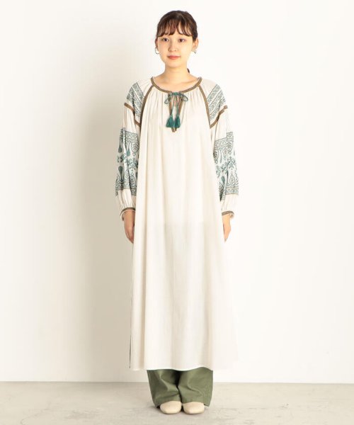 セール インド刺繍ワンピース フレディエミュ Fredy Emue D Fashion セール インド刺繍ワンピース フレディエミュ Fredy Emue D Fashion