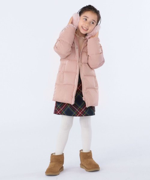 SHIPS KIDS:＜撥水・洗える＞リバティ リサイクル ロング ダウン(100～130cm)