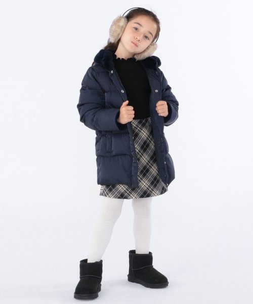SHIPS KIDS:＜撥水・洗える＞リバティ リサイクル ロング ダウン(100～130cm)