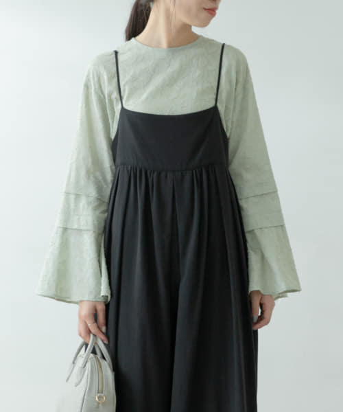 セール 40%OFF】F by ROSSO コットンジャガードブラウス