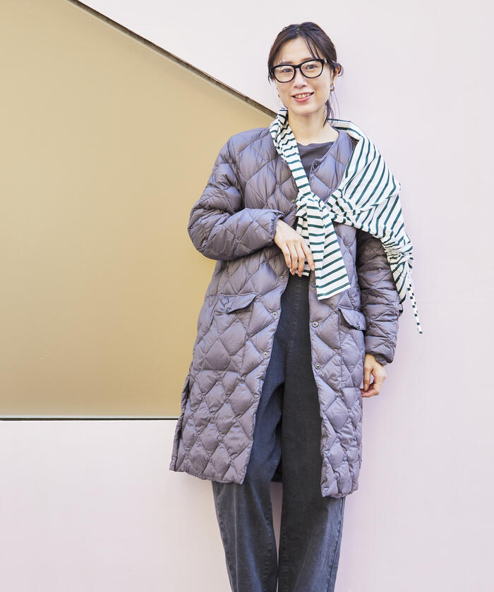 セール 20%OFF】【TAION/タイオン】別注キルティングダウン [WEB