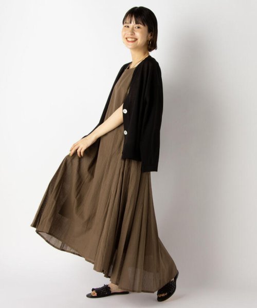 セール Normment ノーメント シャドウストライプノースリーブワンピース セカンドノーリーズ 2nd Nolley S D Fashion セール Normment ノーメント シャドウストライプノースリーブワンピース セカンドノーリーズ 2nd Nolley S D Fashion