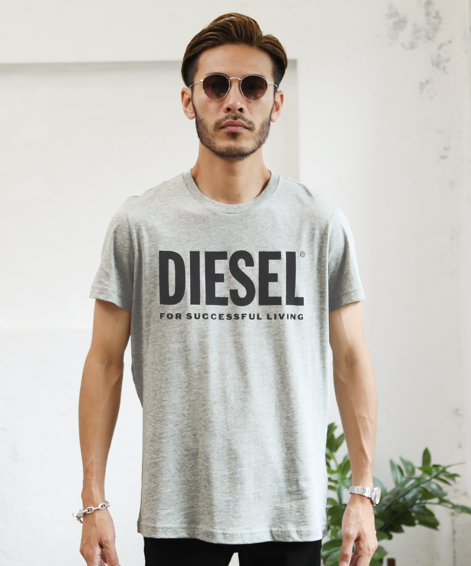DIESEL(ディーゼル) T－Diego－Logo T－shirt / ブランド Tシャツ 