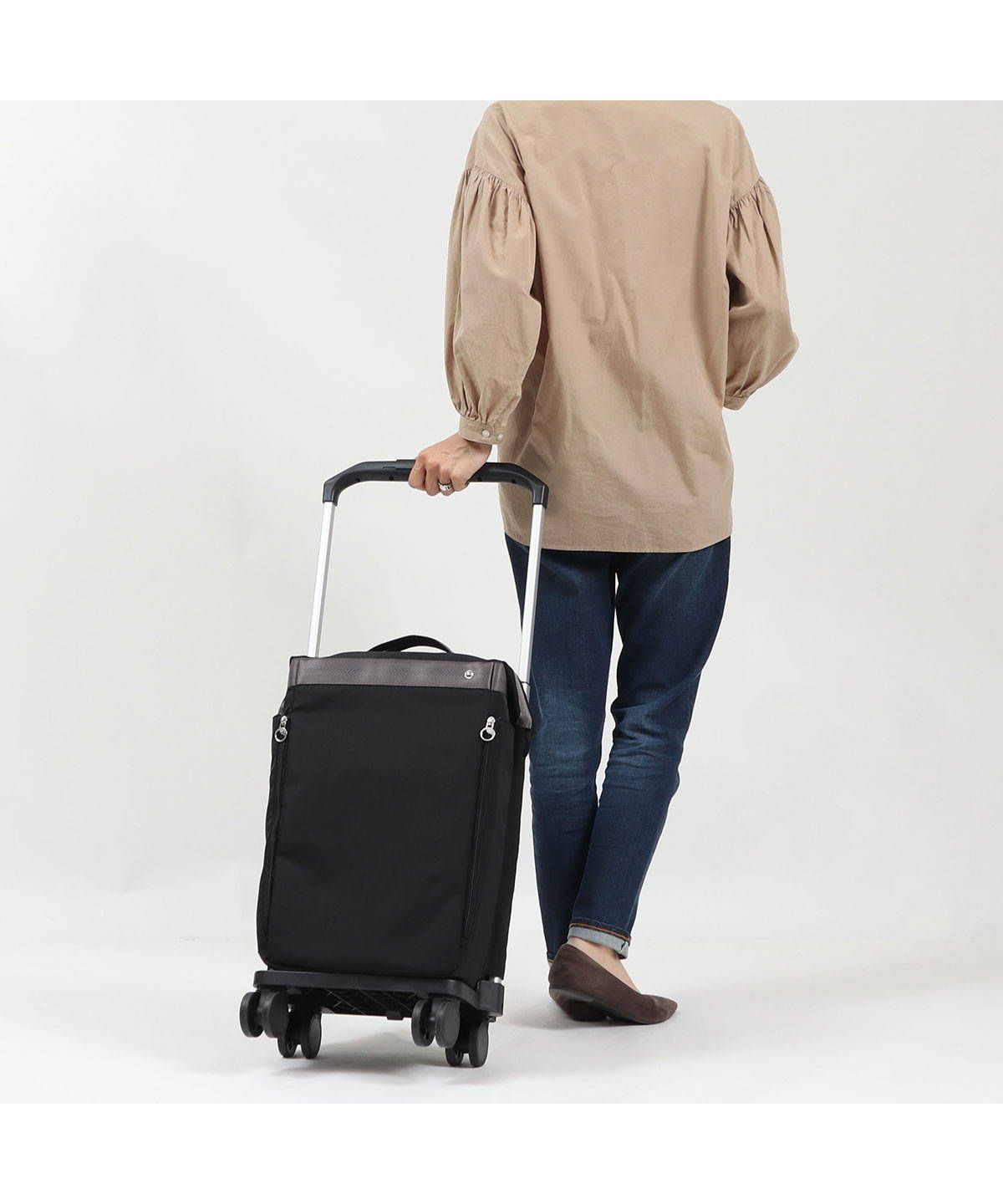 ソエルテ スーツケース マルカート キャスターストッパー付 機内持ち込み可 22L 38 cm 2.6kg ラベンダー ソエルテ スーツケース マルカート キャスターストッパー付 機内