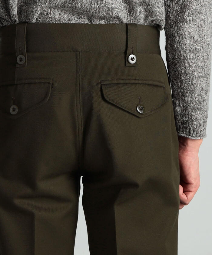 UNIVERSAL PRODUCTS ウールカーゴパンツ セール】ウールコットンキャバリーツイル ミリタリーカーゴ