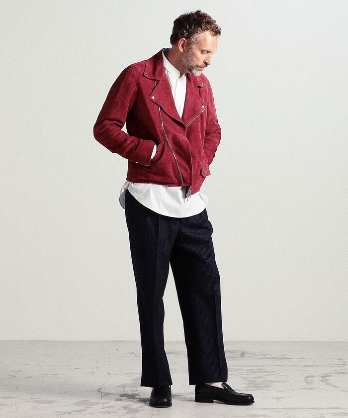 セール 60%OFF】【別注】DENIM×TOMORROWLAND ゴートスエード
