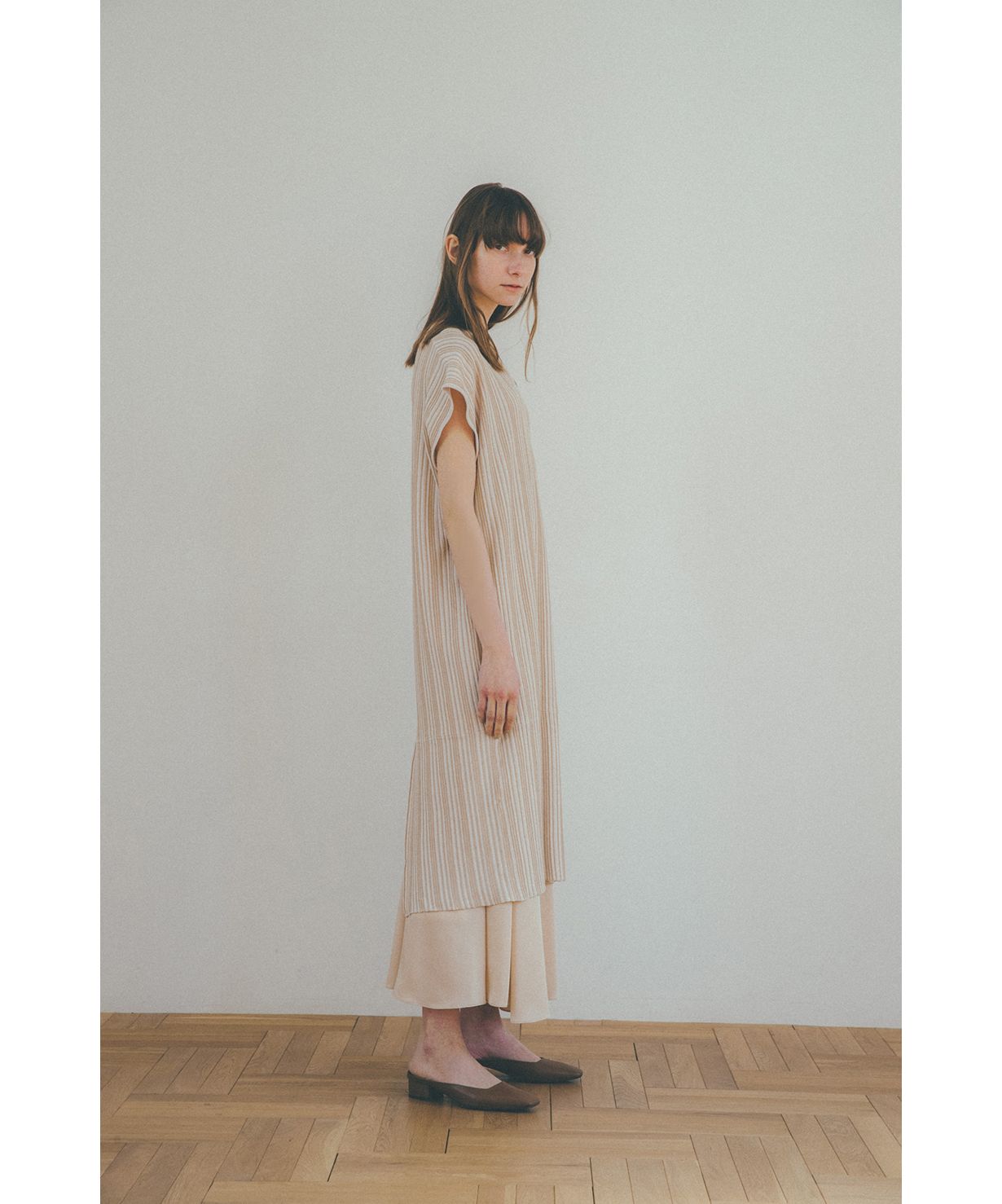 センスのいい お歳暮 ONE KNIT STRIPE セール】RANDOM PIECE(504211000) クラネ | ワンピース