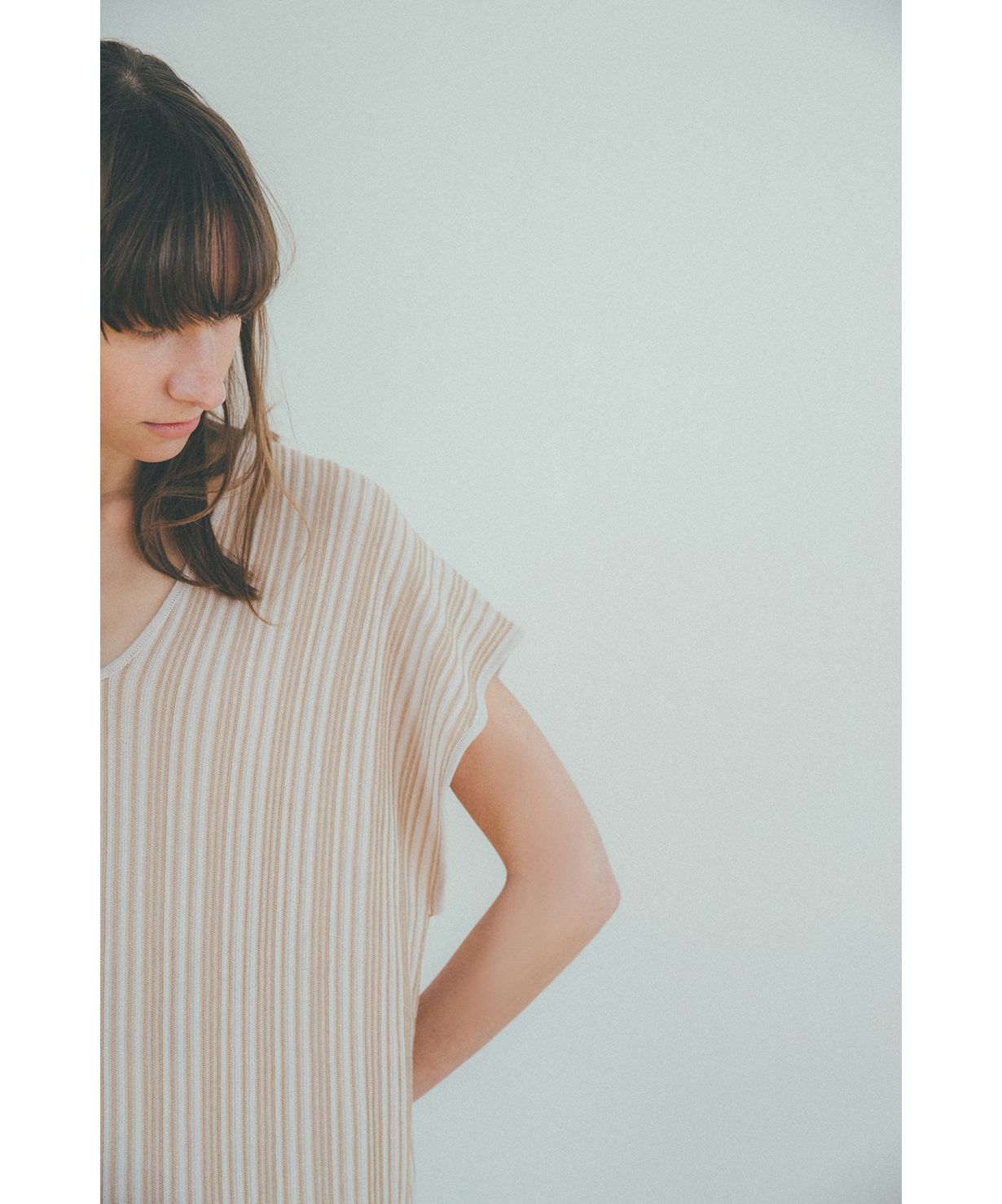 セール】RANDOM STRIPE KNIT ONE PIECE(504211000) | クラネ