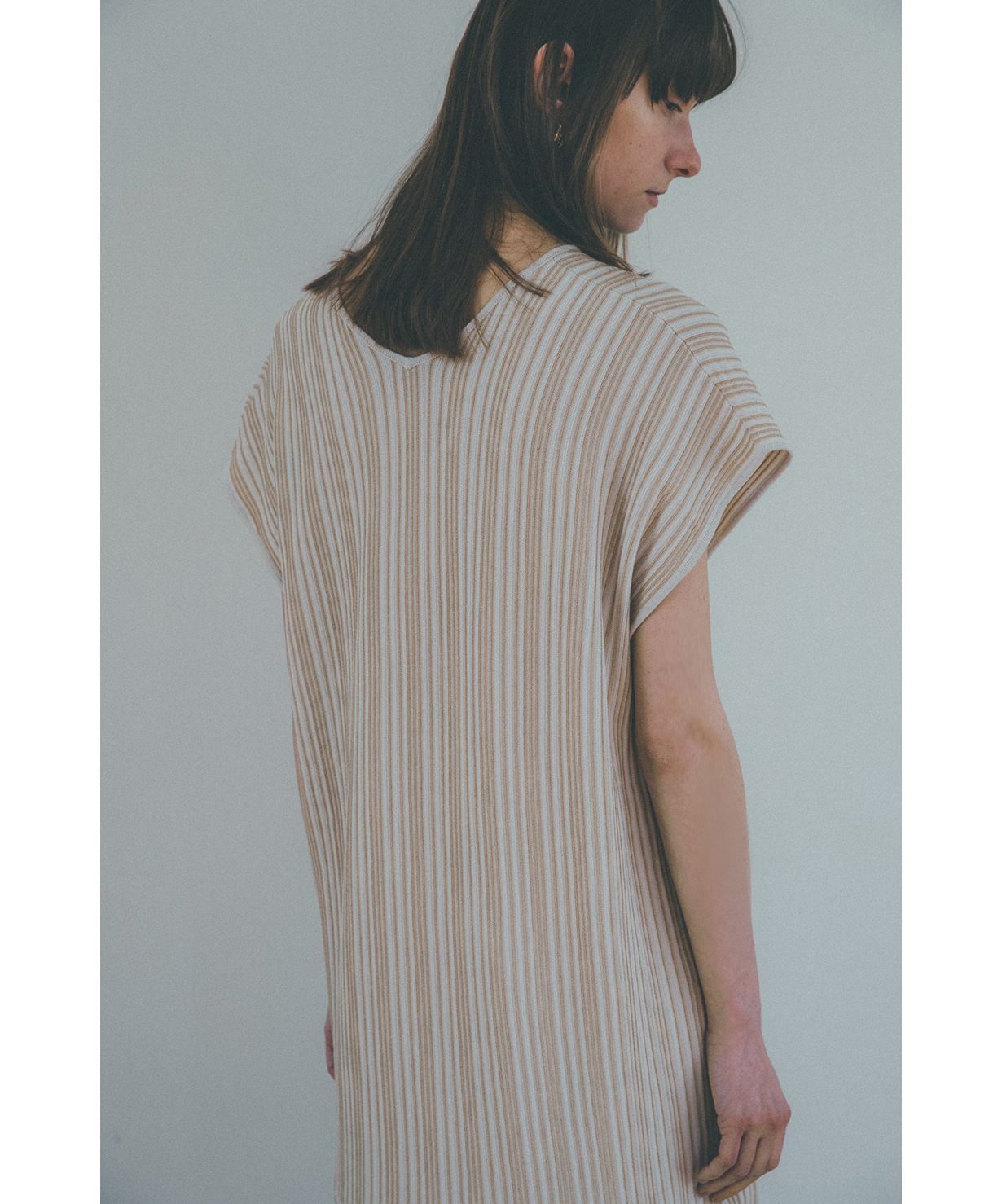 セール】RANDOM STRIPE KNIT ONE PIECE(504211000) | クラネ
