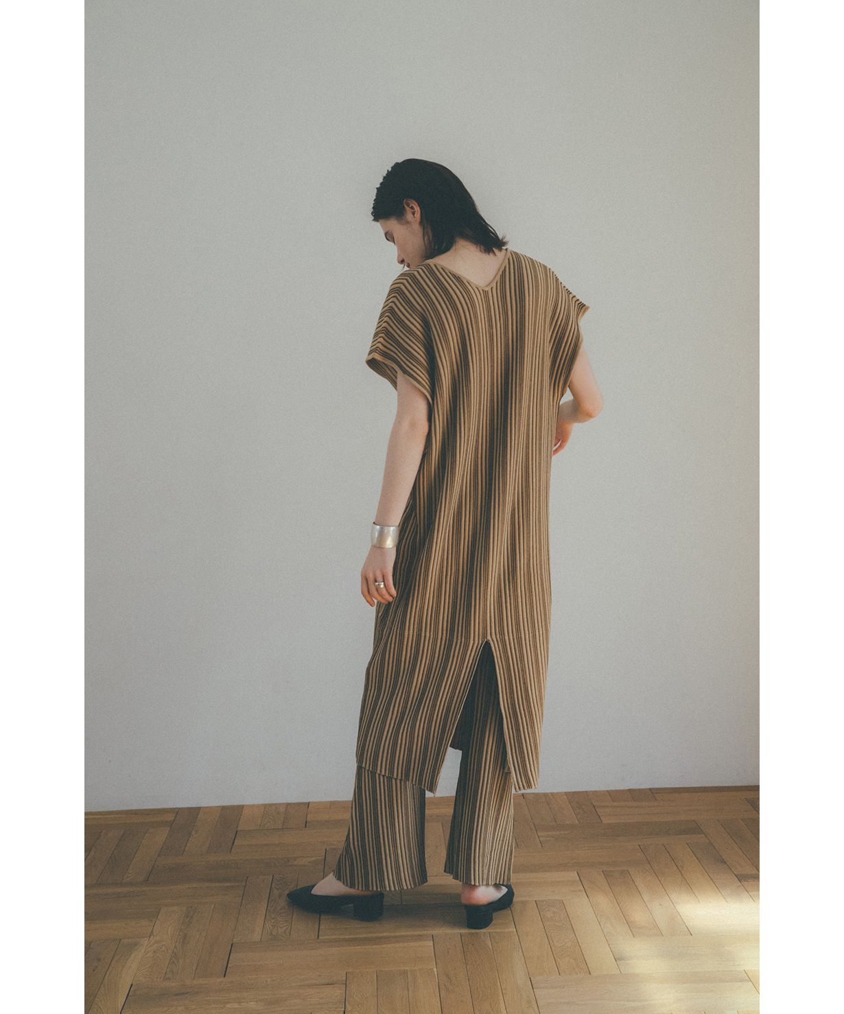セール】RANDOM STRIPE KNIT ONE PIECE(504211000) | クラネ
