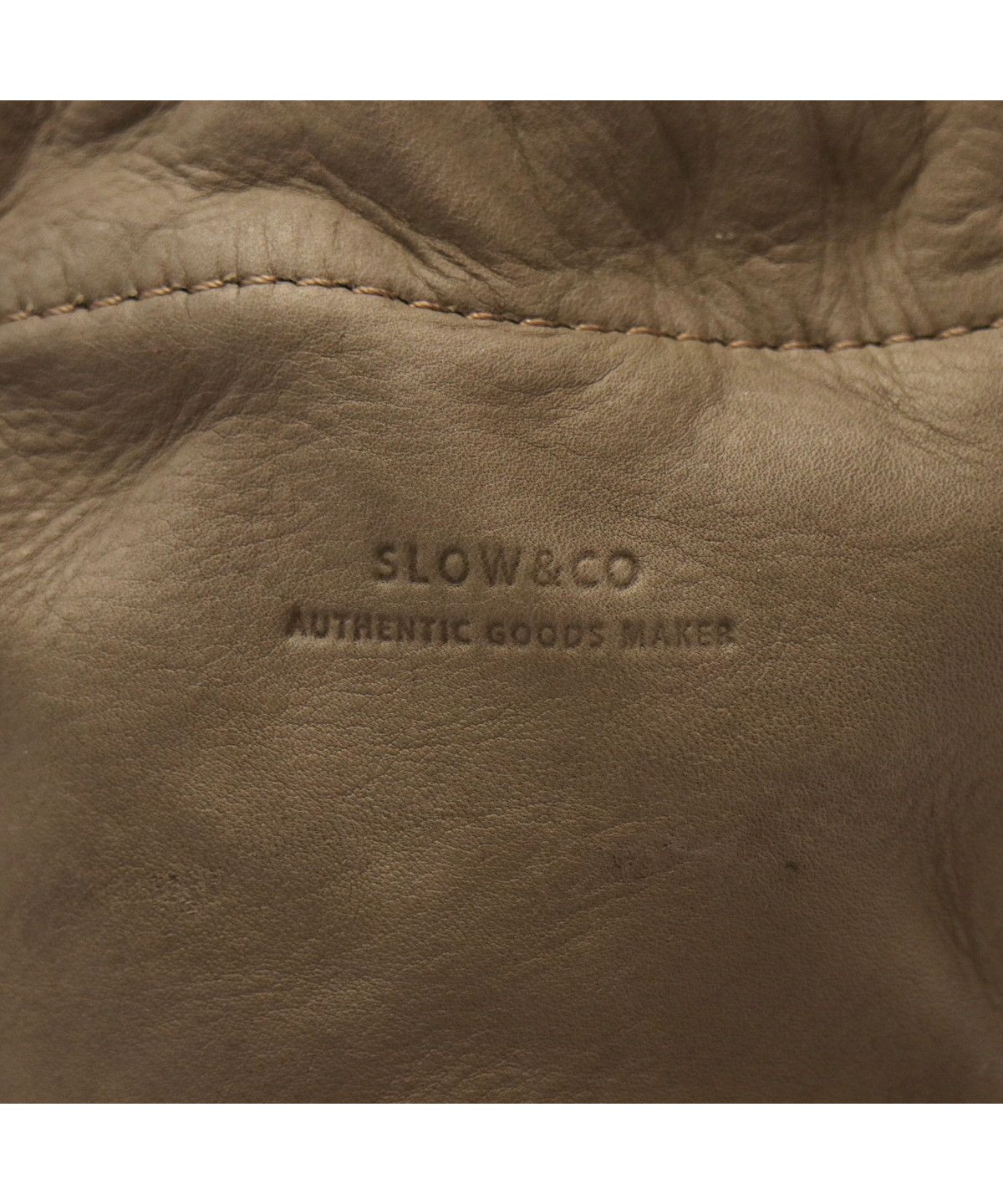 クーポン】スロウ SLOW スロウ 巾着バッグ SLOW バッグ calf