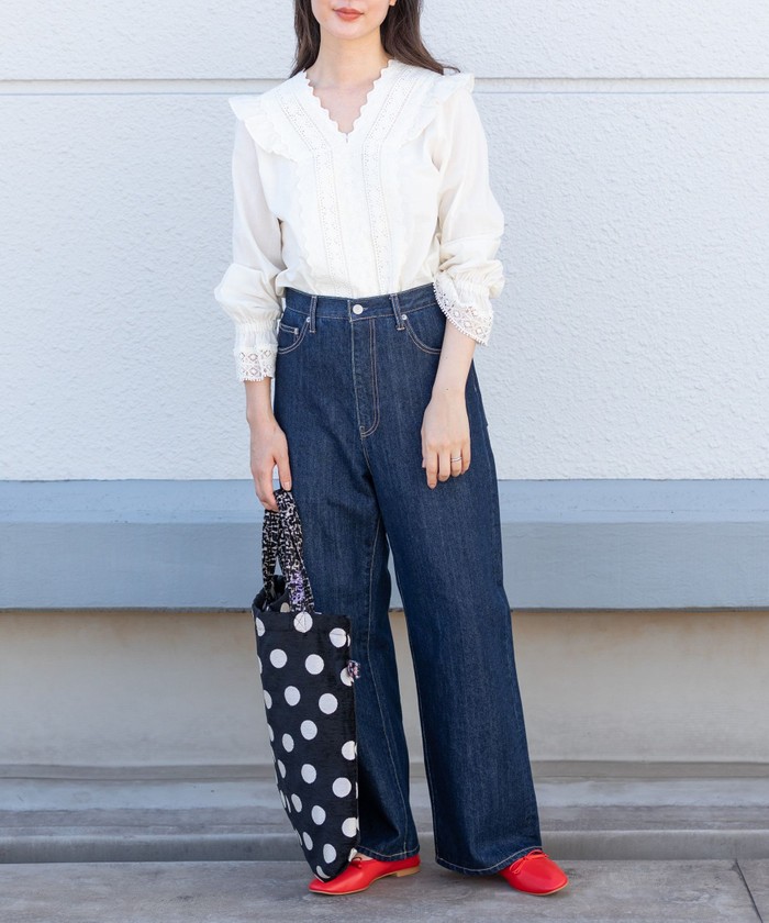 SHIPS 別注　アメリカ製 POST O'ALLS シャンブレーパンツ　M SHIPS 別注 アメリカ製 POST O'ALLS シャンブレーパンツ M