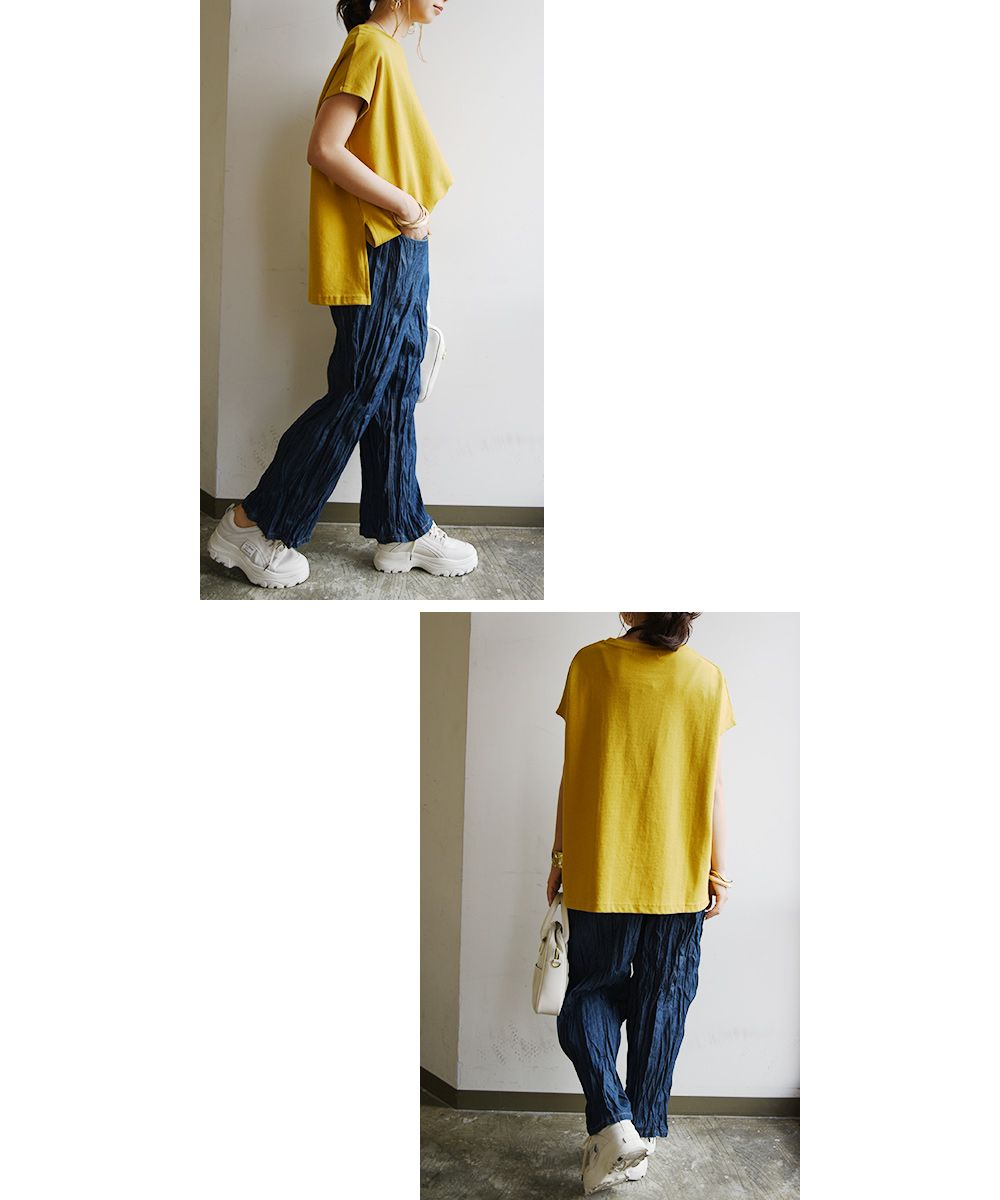 Gauze# 】再入荷 INDIGO KLIMT PANTS インディゴクリムトパンツ