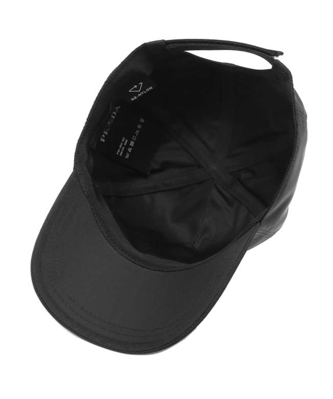 セール37%OFF】プラダ キャップ 帽子 リナイロン ロゴ ブラック メンズ 