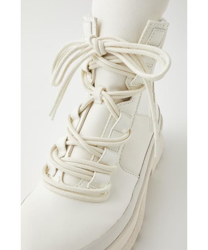 【即完売】MOUSSY マウジー DOUBLE SHOELACES ブーツ セール 20%OFF】DOUBLE SHOELACES ブーツ(504219287) | マウジー