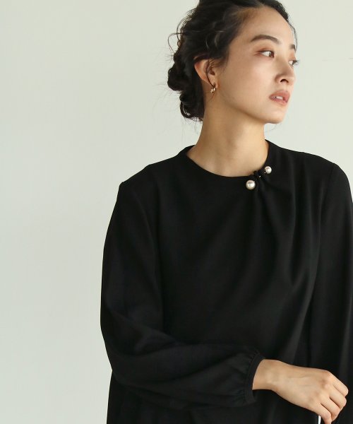 Kaene カエン フォーマルパールワンピース ヴァン Vin D Fashion
